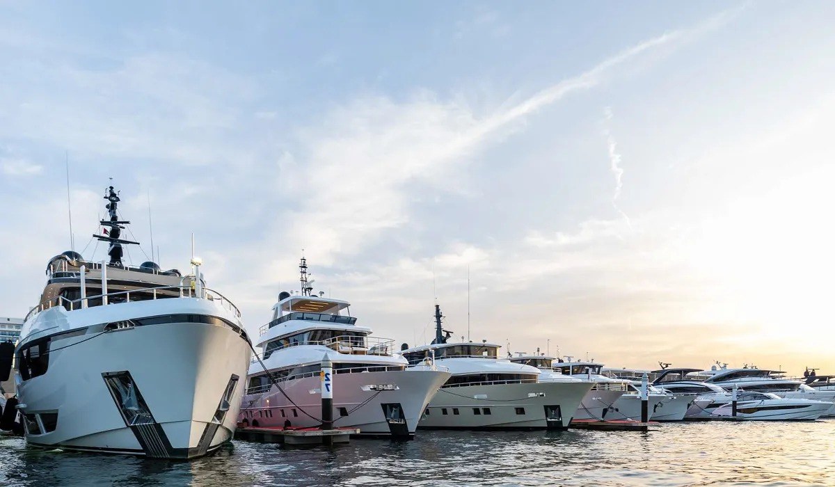 Yachts at Dubai Harbour